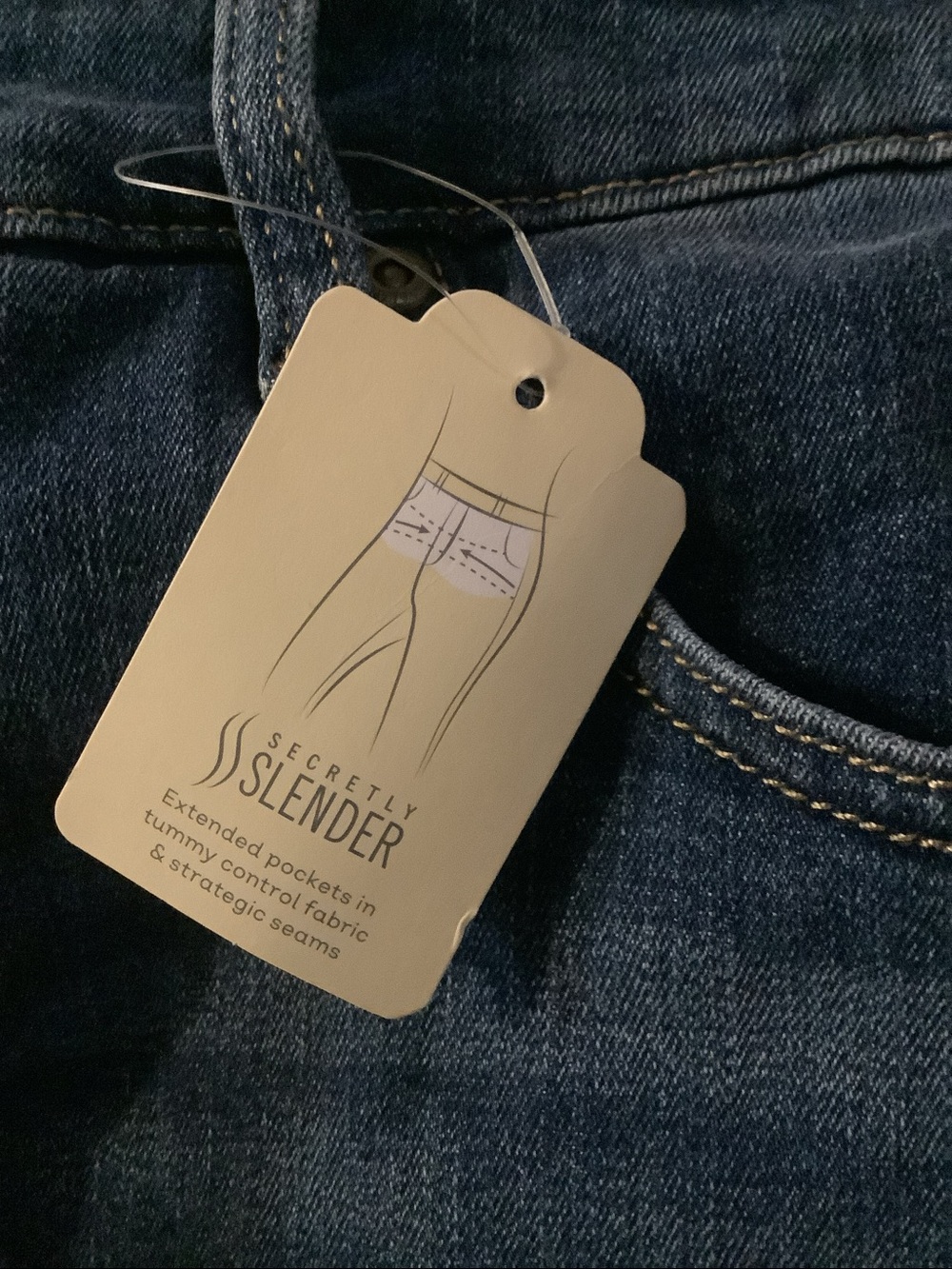St.John’s Bay Size 24W Women’s Girlfriend Medium Treasure Jeans. New With Tags. - Picture 9 of 10